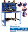 SIMON RACK - Simonrack - Kit Etabli 1440x1200x600mm Charge 600kg -  Simonwork Bt3 1200 Galva/bois - vignette