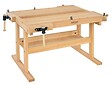 RAMIA - Ramia - Etabli De Bois  Professionnel 2 Personnes (hêtre Massif) 1540x1140x850 Mm - Goal - vignette