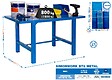 SIMON RACK - Simonrack - Etabli 830x1200x730mm Bleu - Bt6 Metal 1200 - vignette