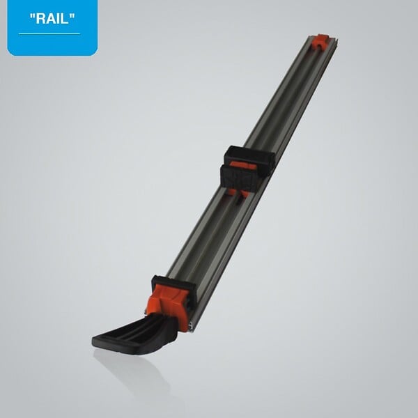 LEMAN - Rail réglable de guidage pour scie circulaire 1250mm Leman - large