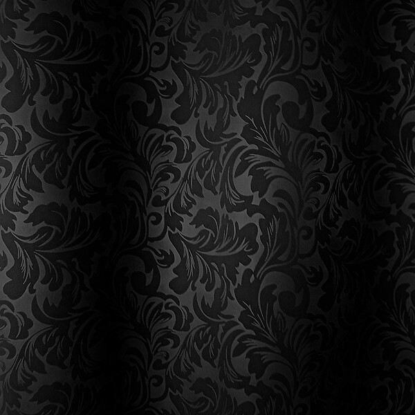C MA DECO - Rideau occultant motif frappé, 8 oeillets 140x240cm noir - large