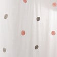 C MA DECO - Voilage pois brodés 8 œillets - Gris rose - H.240xL.140cm - vignette