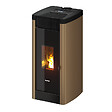 FREEPOINT - Poêle à granulés Steel 9 - Fonte - Marron et anthracite - 8.5kW - vignette