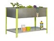 SIMON RACK - SimonRack - Jardinière galva/vert 200L avec étagère - UrbanGarden Top 850x1200x600 Galva Simon Rack - vignette