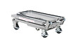FIMM - Fimm - Table élévatrice Hydraulique En Aluminium Charge 100 Kg à˜ Roues 100 Mm - vignette