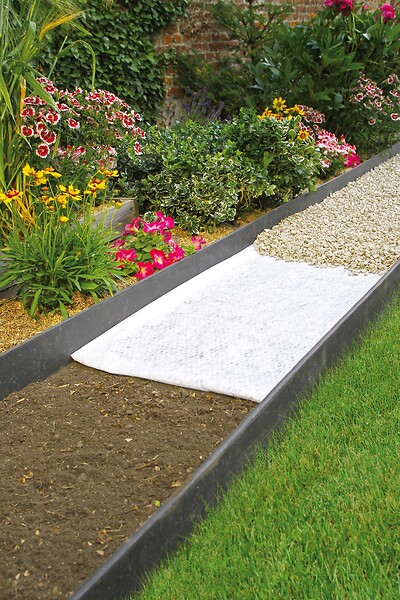 SOPREMA - Feutre Géotextile 100g-m2 Blanc pour drainage 2x10m - large