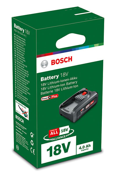 BOSCH - Batterie Li-Ion PBA Power Plus - 18V 4.0Ah - large