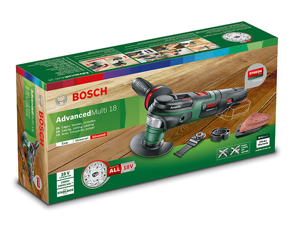 BOSCH - Outil multifonction 18V AdvancedMulti 18 sans batterie - large