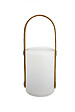 GALIX - Lanterne portative rechargeable USB - Bambou - Blanc 0.2W - vignette