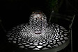 GALIX - Lanterne solaire métal - design rétro - vignette