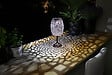 GALIX - Lampe de table solaire métal design rétro 10lm - vignette