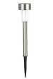 GALIX - Lanterne solaire inox - Blanche - 5lm - vignette