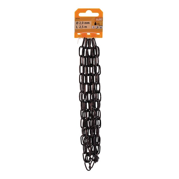 SUKI - Chaîne maille ronde bronze 2.0mmx2.5m - large