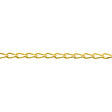 SUKI - Chaîne maille figaro acier laitonné - 2.0mmx2.5m - vignette
