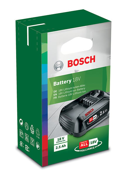 BOSCH - Batterie 18V BOSCH PBA Lithium-Ion - 2,5 Ah - large