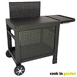 COOKIN G. - Desserte - Acier époxy - Reva 110 Premium - Anthracite - vignette