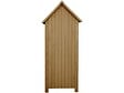 HABITAT ET JARDIN - Armoire de jardin "Cabanon" - 77 x 54.5 x 179 cm - Marron - vignette