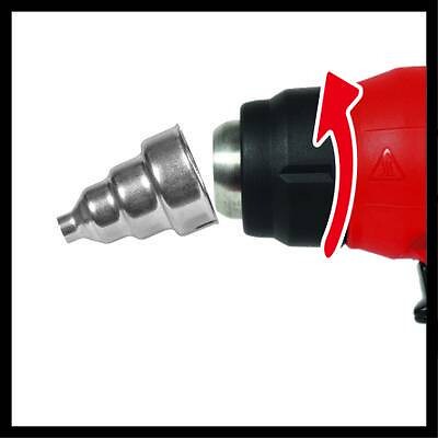 EINHELL - Décapeur thermique sans fil 18V EINHELL TE-HA 18 Li-Solo Power X-Change - Machine nue - large