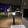 LUMIHOME - Applique solaire acier inoxydable Dublin Noire 1000lm - vignette