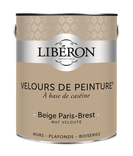 LIBERON - Velours de peinture - Beige Paris-Brest - Mat - 2,5L - large