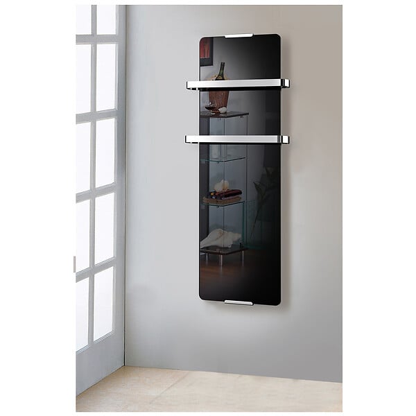 CHEMIN ARTE - Sèche-serviette Rayonnant 1200w Noir - 141 - large