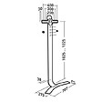 ERARD - Support Mural Sans Perçage Pour écran Led 30-52 - 044640 - vignette