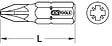 KS TOOLS - KSTOOLS - Embout de vissage pozidriv nÂ°2 - L 25mm - 911.2223 - vignette