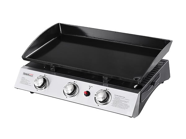 JARDIDECO - Plancha gaz Prato 3 brûleurs - Jardideco - large