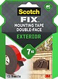 SCOTCH - Ruban adhésif double face extérieur - Noir - 5 m x 19 mm - vignette