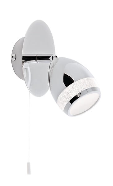 BRILONER - Spot salle de bain chrome IP44 - large