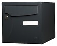 CENTRALE BRICO - Boîte Aux Lettres Normalisée 2 Portes Extérieur Renz Acier Anthracite Mat - vignette