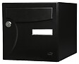 CENTRALE BRICO - Boîte Aux Lettres Normalisée 2 Portes Extérieur Renz Acier Noir Mat - vignette
