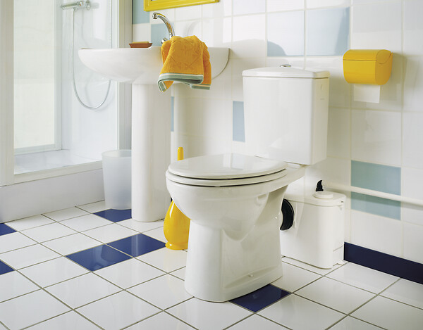 SFA - Broyeur sanitaire polypropylène Sanisan Blanc 400W - large