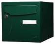 CENTRALE BRICO - Boîte Aux Lettres Normalisée 2 Portes Extérieur Renz Acier Vert Brillant - vignette