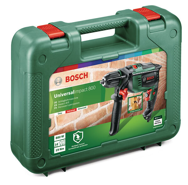 BOSCH - Perceuse à percussion filaire UniversalImpact 800 - 800W - large