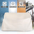 OUTSUNNY - Housse de protection mobilier de jardin bâche étanche 140L x 84l x 56/94H cm oxford haute densité 600D beige - vignette