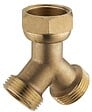 RT - Raccord Y femelle + écrou mobile mâle 15x21 mm - laiton - vignette