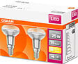 OSRAM - 2 Spots LED R50 verre clair E14 blanc chaud 1,5W - vignette