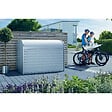 BIOHORT - Coffre métal StoreMax T 160 - Argent - L163xH120xP78cm - vignette