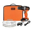 BLACK+DECKER - Perceuse visseuse à percussion 12V - vignette