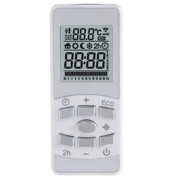 DUCASA - Sèche-serviettes à Inertie Fluide 450w Blanc - 0.636.032 - large