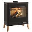 INVICTA - Poêle à Bois Fonte 9kw Noir - P610449 - vignette