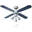 BESTRON - ventilateur de plafond 102cm + lumière - dlhb42s - vignette