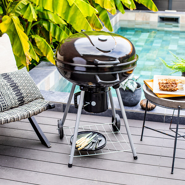 LIVOO - barbecue à charbon 55cm noir - doc270 - large