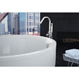 SANYCCES - Baignoire îlot ronde NOA blanche Ø 180 cm  Tablier non inclus - vignette