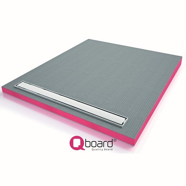 Q-BOARD - Receveur de douche Liquid Line - L.120xl.90xEp.6cm - large