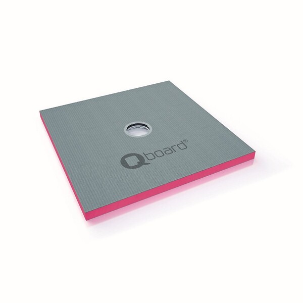 Q-BOARD - Receveur douche à carreler Qboard - 90x90cm - large