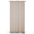 JBY - Voilage 6 œillets Zephyr - Taupe - L.140xH.240cm - vignette