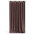 JBY - Rideau 140x240cm 8 oeillets Pegaze chocolat - vignette