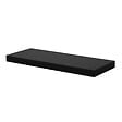 DECOSYSTEM - Étagère murale noir glossy - 60cm - vignette